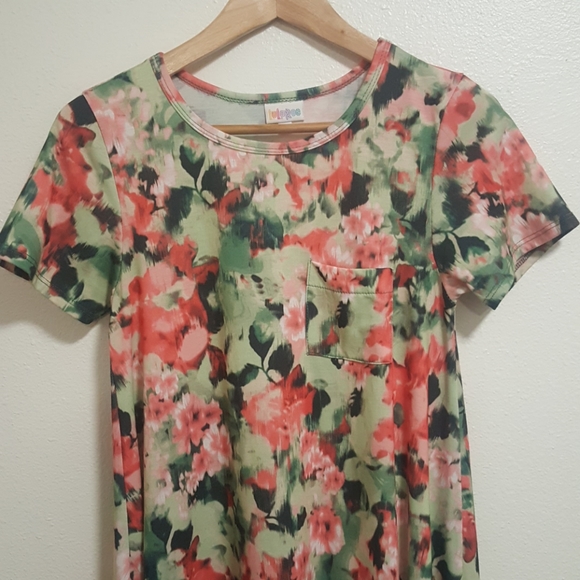 Water color Floral Carly Lularoe xxs - Picture 2 of 4